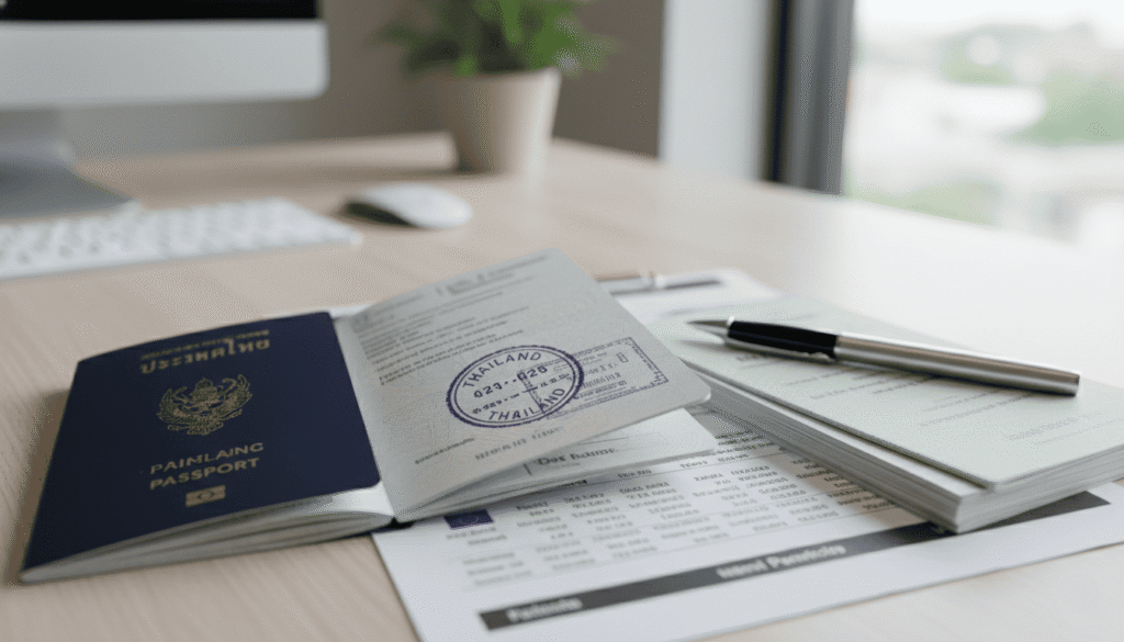 Doduments de demande de visa retraite en Thailande
